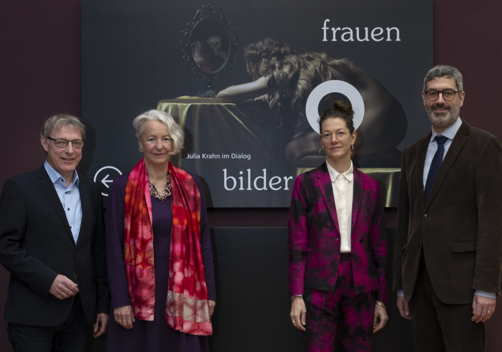 Von links nach rechts stehen: Christoph Dahling-Sander, Katja Lembke, Julia Krahn, Stephan Lüttich